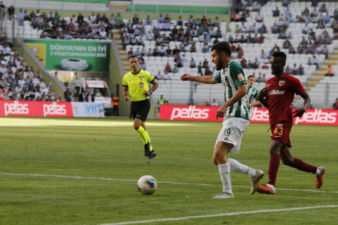 Süper Lig: Konyaspor: 2 - İstikbal Mobilya Kayserispor: 1 (Maç sonucu)