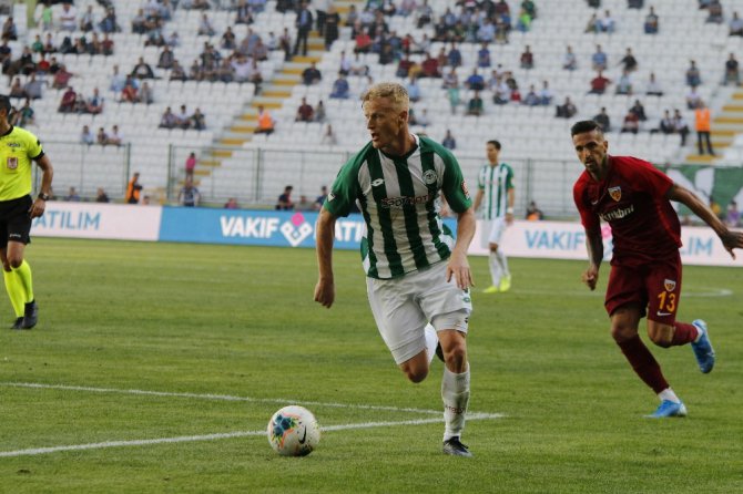 Süper Lig: Konyaspor: 2 - İstikbal Mobilya Kayserispor: 1 (Maç sonucu)