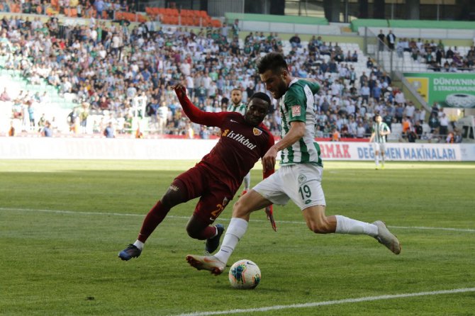 Süper Lig: Konyaspor: 2 - İstikbal Mobilya Kayserispor: 1 (Maç sonucu)