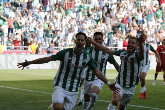 Süper Lig: Konyaspor: 2 - İstikbal Mobilya Kayserispor: 1 (Maç sonucu)