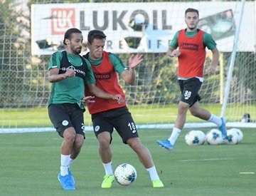 Konyaspor, Kasımpaşa maçı hazırlıklarına başladı