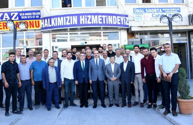 Başkan Altay Çeltik ve Yunak’ta vatandaşlarla buluştu