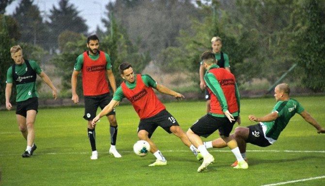 Konyaspor, Yeni Malatyaspor maçı hazırlıklarına başladı