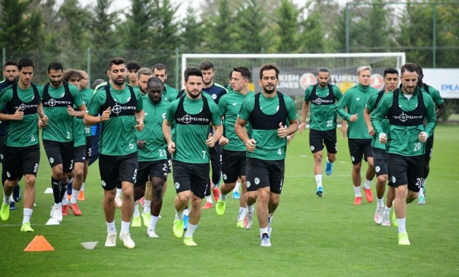 Konyaspor, Yeni Malatyaspor maçı hazırlıklarına başladı