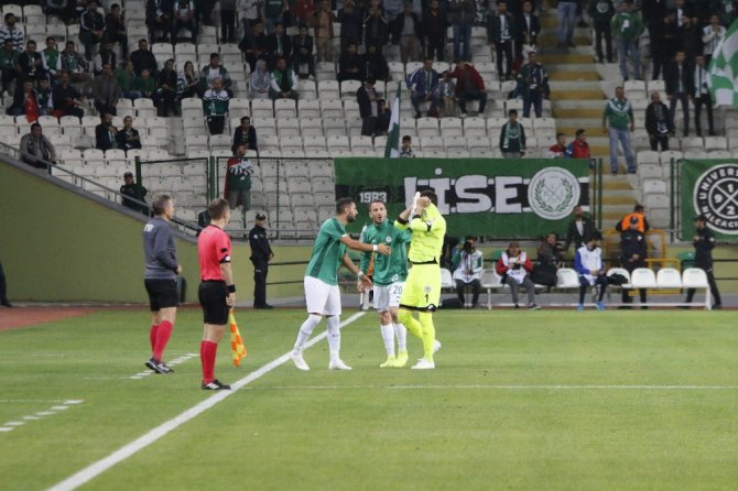 Süper Lig: Konyaspor: 0 - Yeni Malatyaspor: 1 (İlk Yarı)