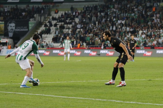 Süper Lig: Konyaspor: 0 - Yeni Malatyaspor: 1 (İlk Yarı)