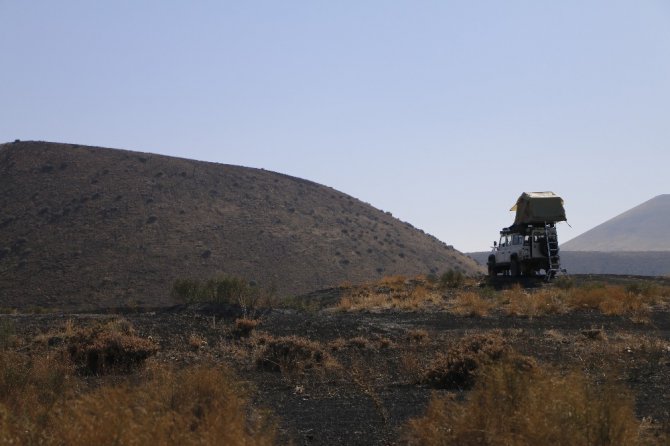 Meke Gölü kurusa da ilgi çekmeye devam ediyor