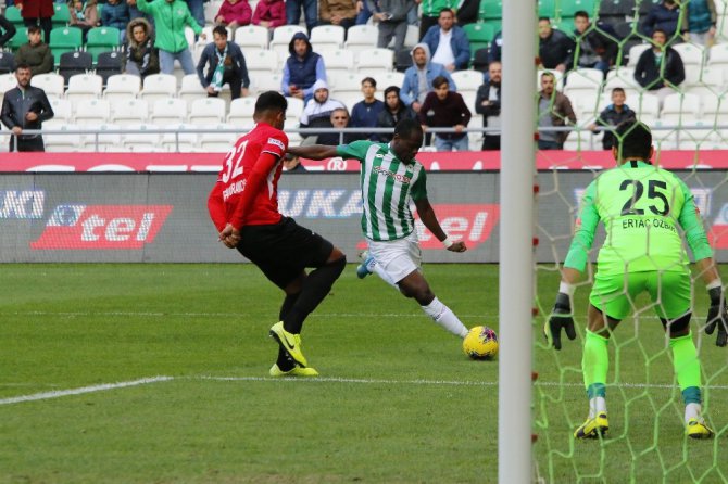 Süper Lig: Konyaspor: 1 - Gençlerbirliği: 1 (Maç sonucu)