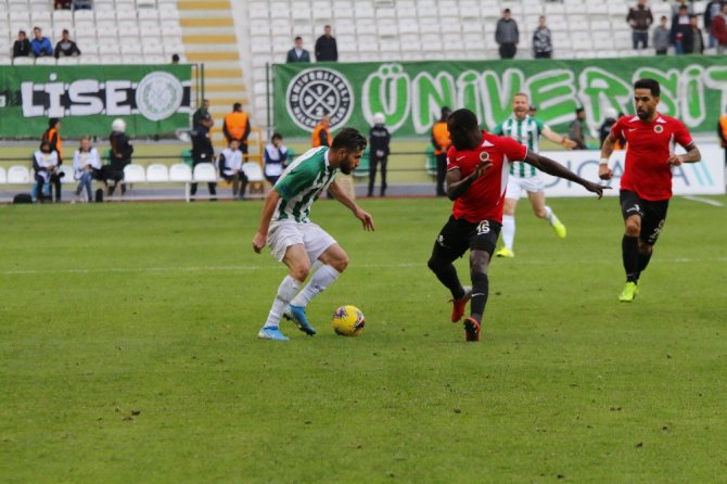 Süper Lig: Konyaspor: 1 - Gençlerbirliği: 1 (Maç sonucu)