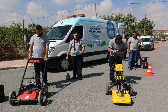 Büyükşehir’den su kayıp ve kaçaklarına teknolojik müdahale