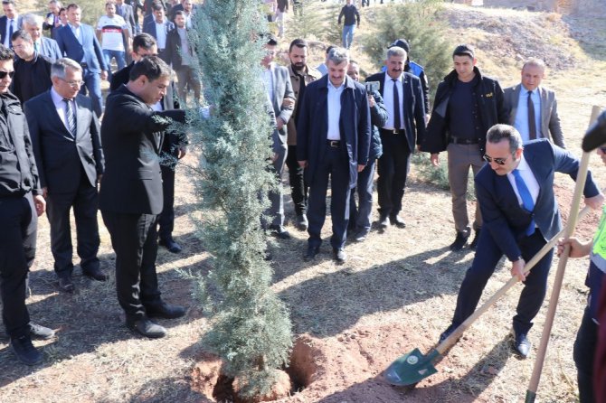 Aksaray’ın il oluşunun 30. yılı 30 bin fidan dikilerek kutlandı