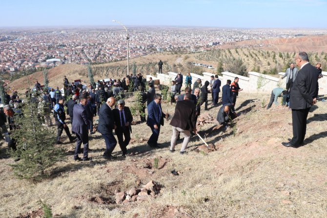 Aksaray’da 22 ayrı noktada 90 bin fidan toprakla buluşturulacak