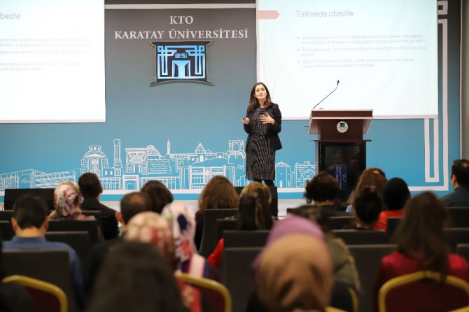 KTO Karatay Üniversitesinde sağlık semineri