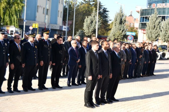 Kulu’da, Atatürk ölümünün 81. yıl dönümünde törenle anıldı