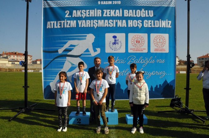 Akşehir’de 2. Zekai Baloğlu Atletizm Yarışması’na yoğun ilgi