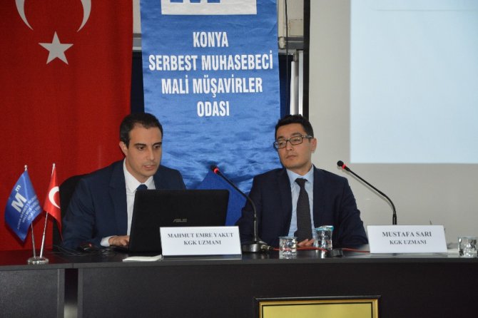 Konya SMMMO’da bağımsız denetim semineri