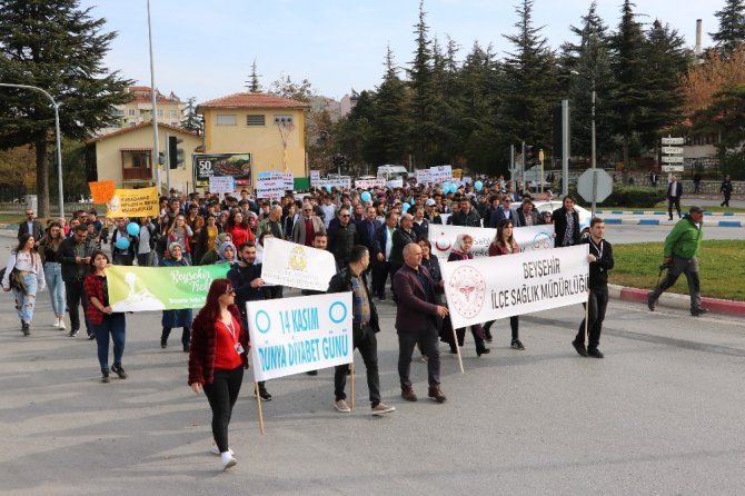 Beyşehir’de hareketli yaşam yürüyüşü