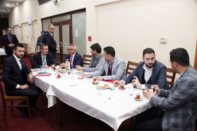 MÜSİAD Konya Şubesi’nde İş Geliştirme Toplantısı düzenlendi