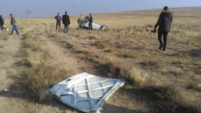 Konya’da iki otomobil çarpıştı: 1 ölü, 5 yaralı