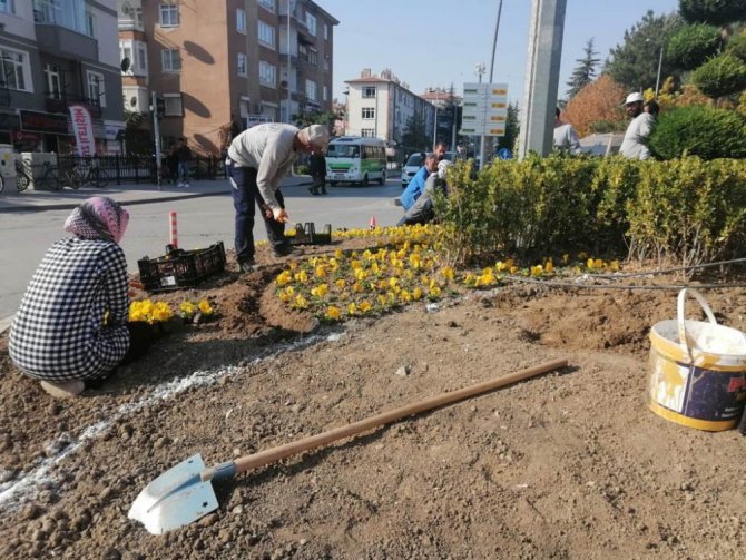 Ereğli 50 bin çiçekle süsleniyor