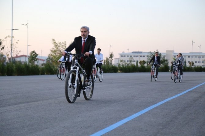 ASÜ ve Aksaray Belediyesi bisiklet konusunda işbirliği yapıyor