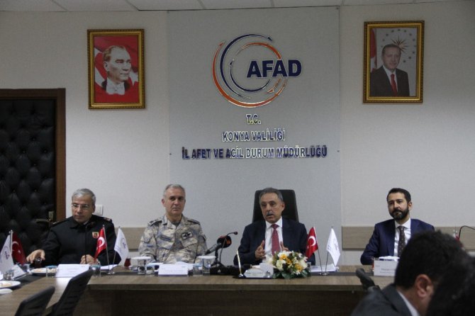 AFAD’dan masabaşı ve saha tatbikatı