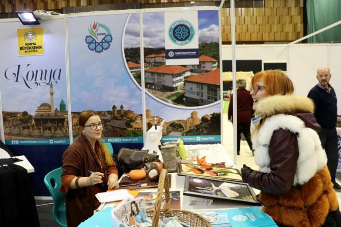 Saraybosna KOMEK’te üretilen ürünler fuarda görücüye çıktı