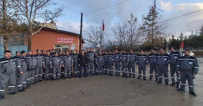 Hüyük Belediyesi kış dönemine hazır