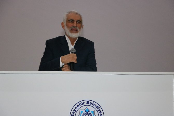 Beyşehir’de “Hakkın sesi Mehmet Akif Ersoy” konferansı