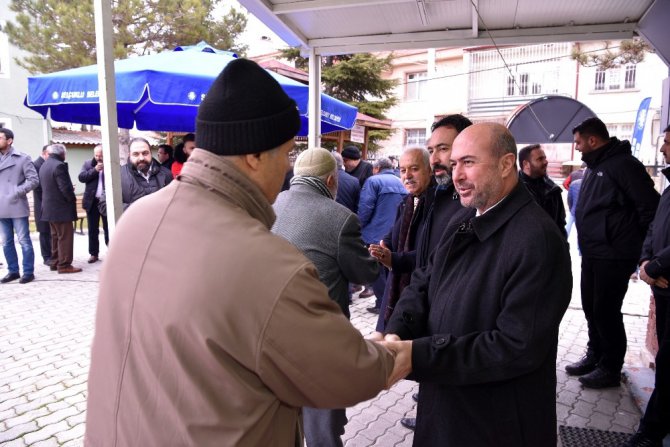 Başkan Pekyatırmacı yılın ilk cumasında hemşehrileriyle buluştu