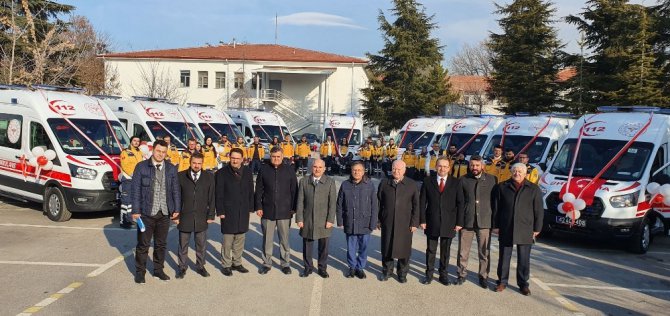 Sağlık Bakanlığı’ndan Konya’ya 9 yeni ambulans