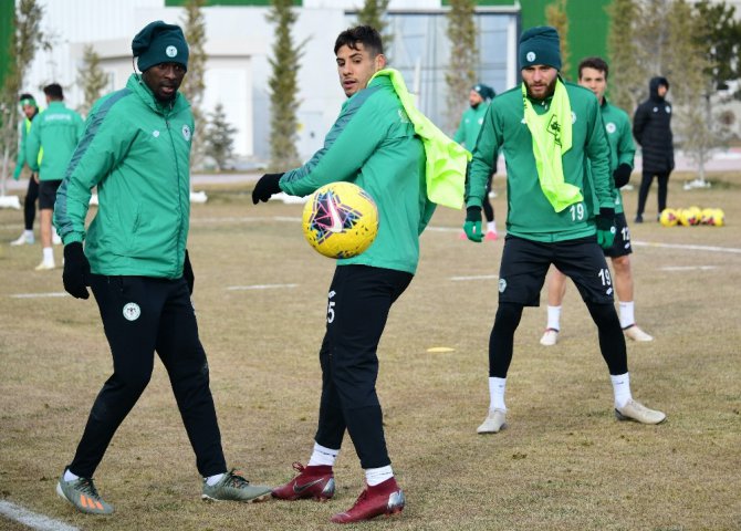 Konyaspor taktik çalıştı