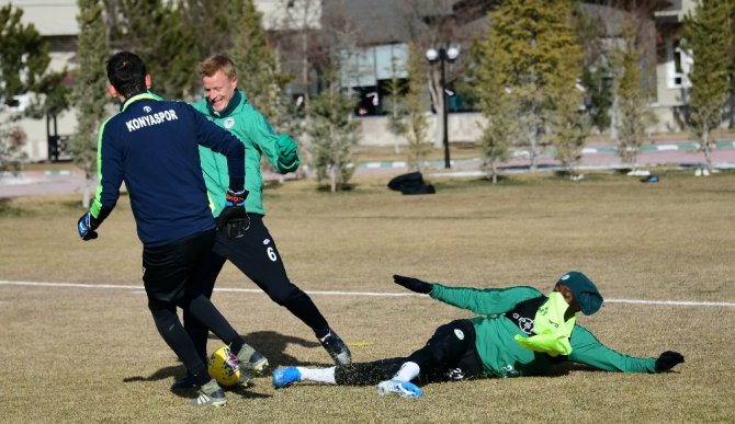 Konyaspor taktik çalıştı