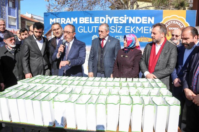 Meram’a glutensiz ekmek büfesi açıldı