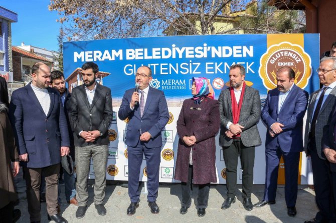 Meram’a glutensiz ekmek büfesi açıldı