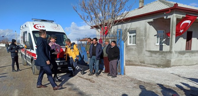 Aksaray Valisi ve protokolü şehidin ailesini yalnız bırakmadı