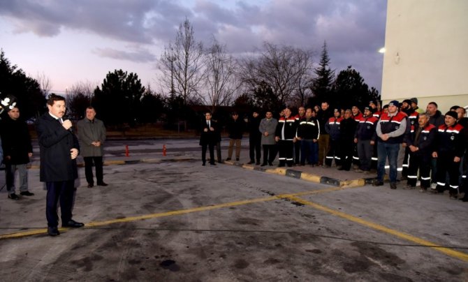 Başkan Kılca belediye personeliyle bir araya geldi