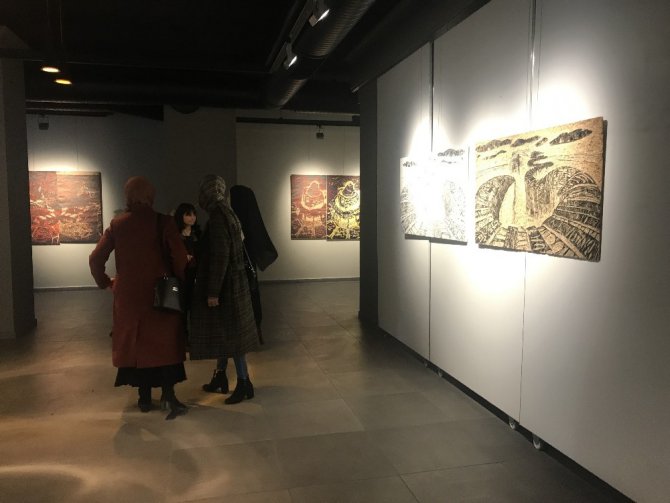 MEDAŞ Sanat Galerisinde ’Yansımalar’ resim sergisi