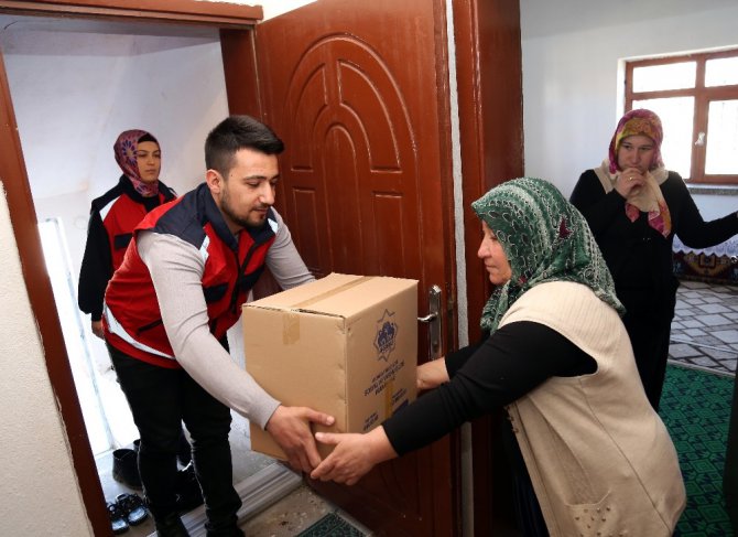 Aksaray Belediyesinden Çölyak hastalarına gıda yardımı