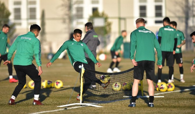 Konyaspor, Yeni Malatyaspor maçı hazırlıklarına başladı