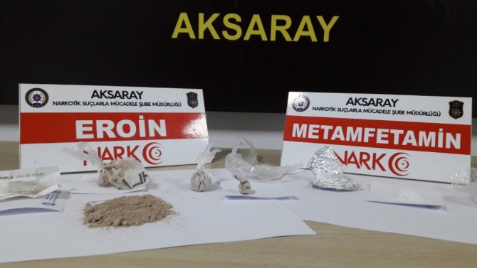 Aksaray’da uyuşturucu operasyonu: 3 tutuklama