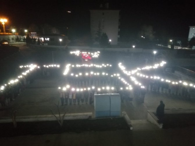 Konya’da üniversite öğrencilerinden Bahar Kalkanı Harekatı’na destek