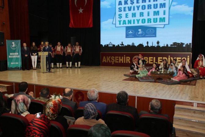 “Akşehir’i Seviyorum Şehrimi Tanıyorum” projesi start aldı