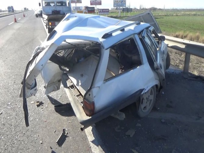 Aksaray’da trafik kazası: 5 yaralı