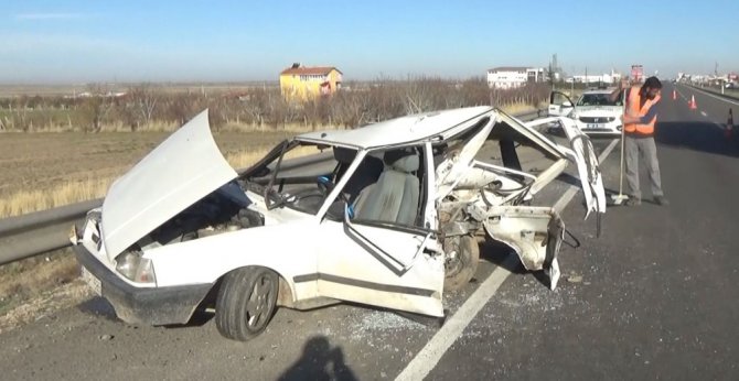 Aksaray’da trafik kazası: 5 yaralı