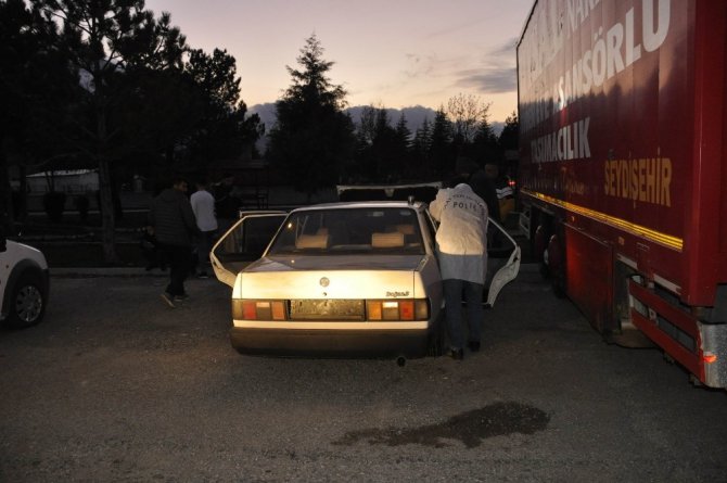 Konya’da çalınan otomobil terk edilmiş halde bulundu