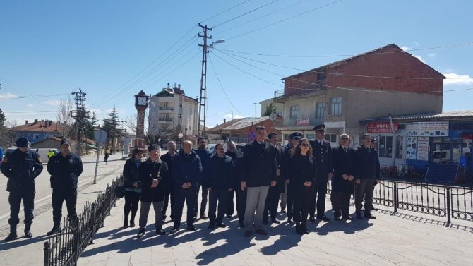 Hüyük’te Çanakkale Şehitleri anıldı