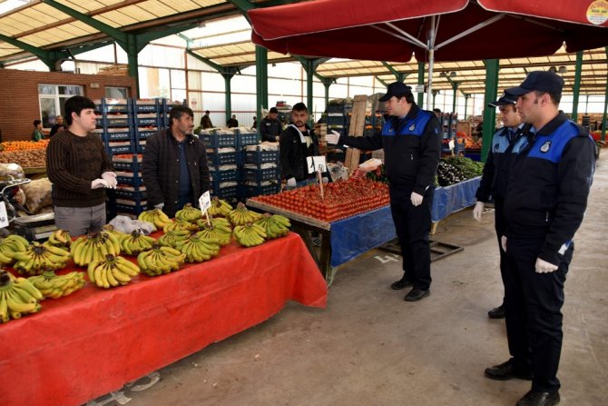 Karatay’da pazar yerlerinde denetim