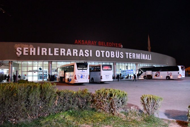 Aksaray’da bekçiler korona virüs bilgilendirme denetiminde