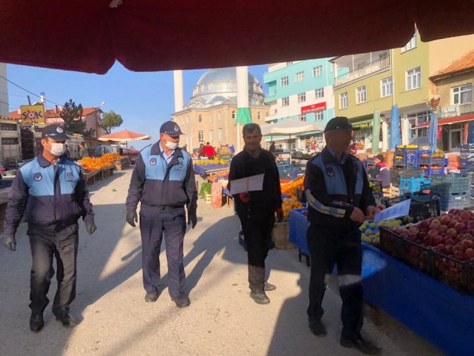 Hüyük’te koronavirüse karşı alınan önlemler üst seviyeye çıkarıldı